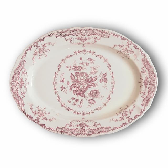 Блюдо овальное 30,5x22 см Bitossi Rose BID00032