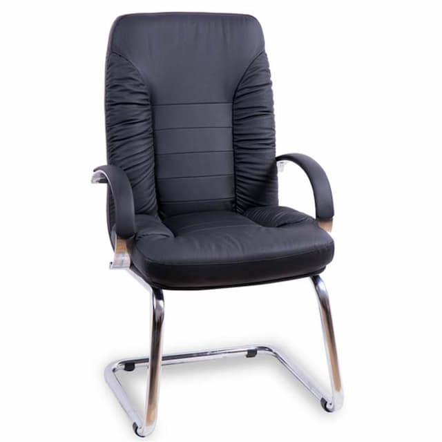 Конферец кресло Мирэй Танго хром конференц, кожзам