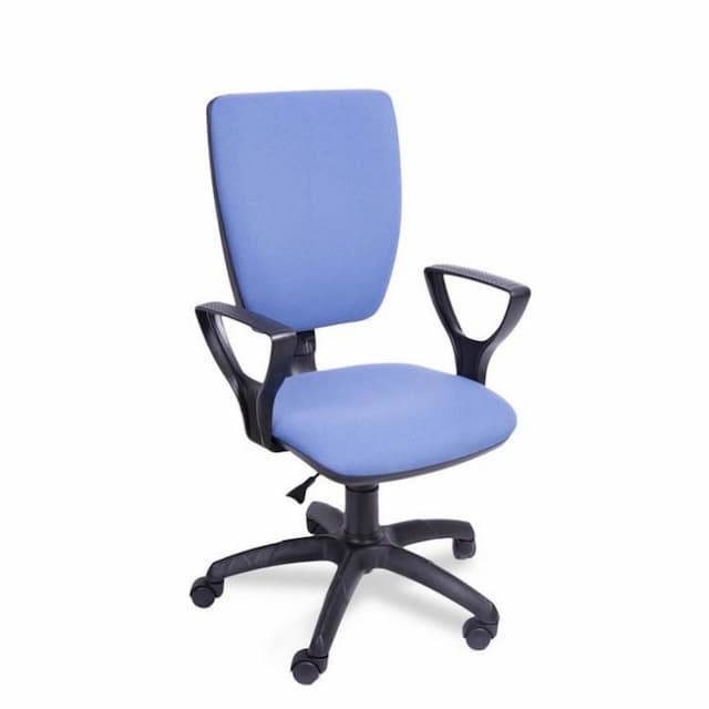 Кресло для персонала Мирэй НОТА new Гольф ПК, ткань цветная серия В