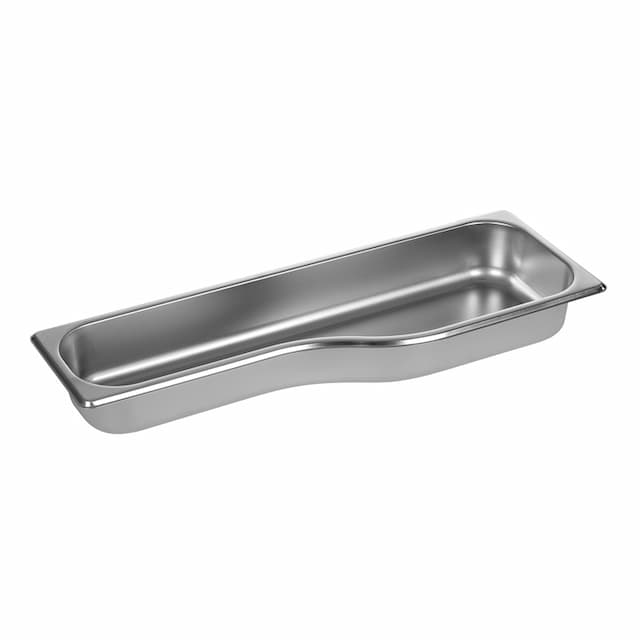 Гастроемкость из нержавеющей стали Luxstahl ГА101 530х180/135х65 мм для GN 1/1 [DB1165]