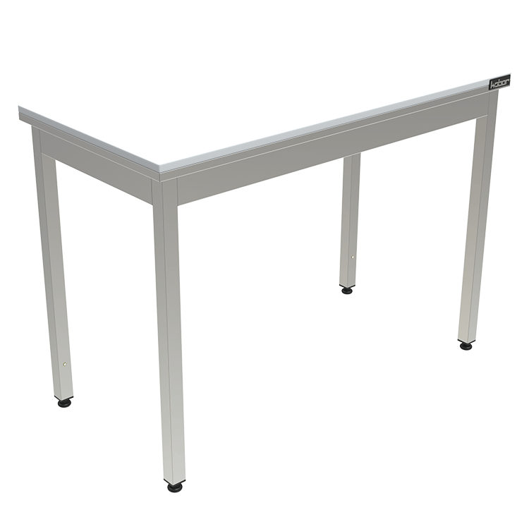 Стол с полипропиленовой столешницей КОБОР СПП-120/80 без обвязки 