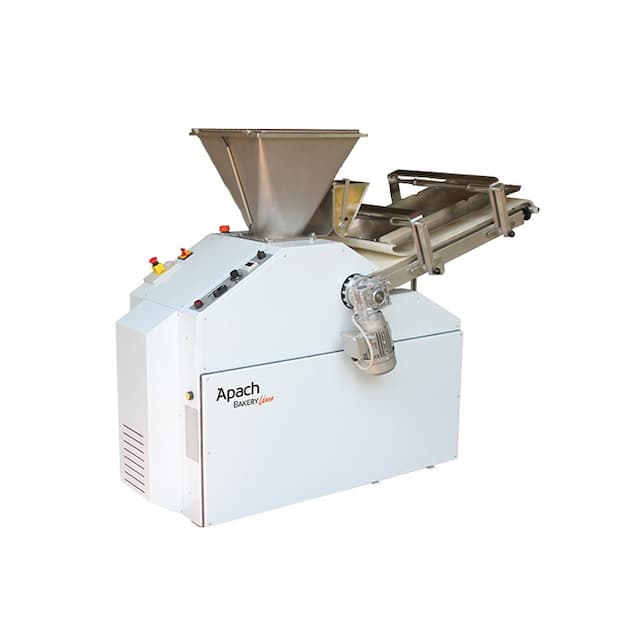 Тестоделитель вакуумный поршневой с устройством формовки для багетов APACH BAKERY LINE SDF120 SA